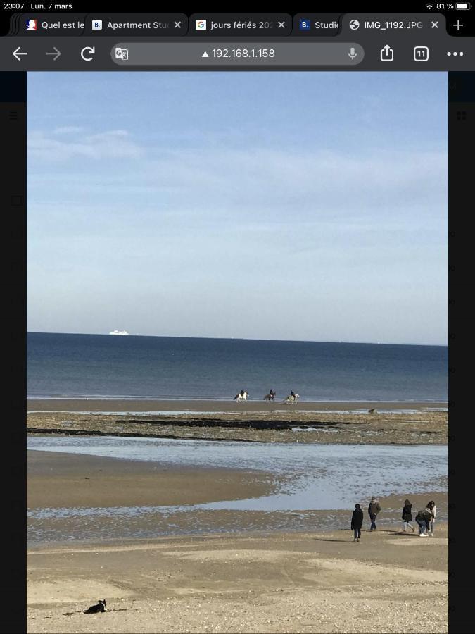 Studio Coeur De Luc/Mer Luc-sur-Mer Esterno foto